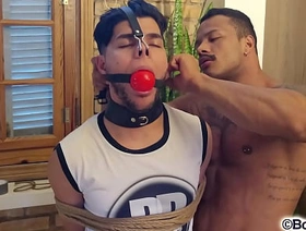 Fito Torres tied up and gagged by Jerri Gomes' first meeting - Playfully test indefinite PREVIEW hot asian abs gay porn