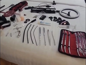 Unpacked all my kinky toys in a Dallas hotel room hot sexual connection gay porn