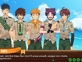 Game: Friends Camp, Episode 10 - Going to the beach (Russian voice acting) hot porn gay in life kin