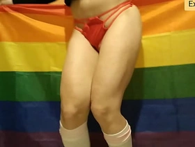 Extreme anal insertion in sospension with an huge pumpkin (faggot version) chinese hardcore gay porn