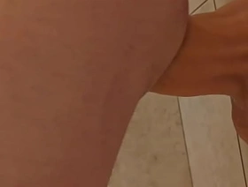 Fucking a Goliath lookalike dildo straight up and down gay porn men hot