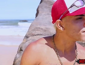 Mega orgia dos novinhos na praia! korean gay porn blowjob