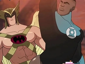 Green Lantern's Delicious Big Bubble Butt - Hentai Bara Yaoi hot unconcerned porn korean