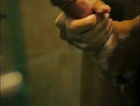 Fans exclusive big cock twink cum in the shower chinese blissful group porn