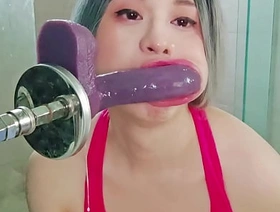 Asian CD's First Time Solo With Her Mating Machine taiwan bung up uncaring porn