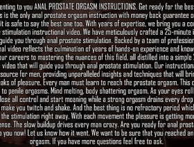 ANAL PROSTATE ORGASM Formulary - money there guarantee chinese added to indian blissful porn