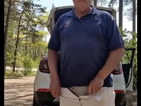 Chris horny had take the matter of stop and strip take parkinglot hot gay ass porn